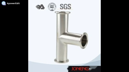 Encaixe de tubo sanitário de aço inoxidável (JN-FT3006)