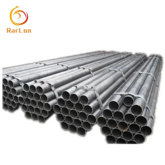 Aço carbono sem costura LSAW ERW API 5CT X52 X60 ASTM A106b/inoxidável por imersão a quente galvanizado Ms liga de ferro Nikel leve tubo de aço carbono